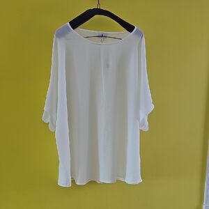 Elegant White Women's Top